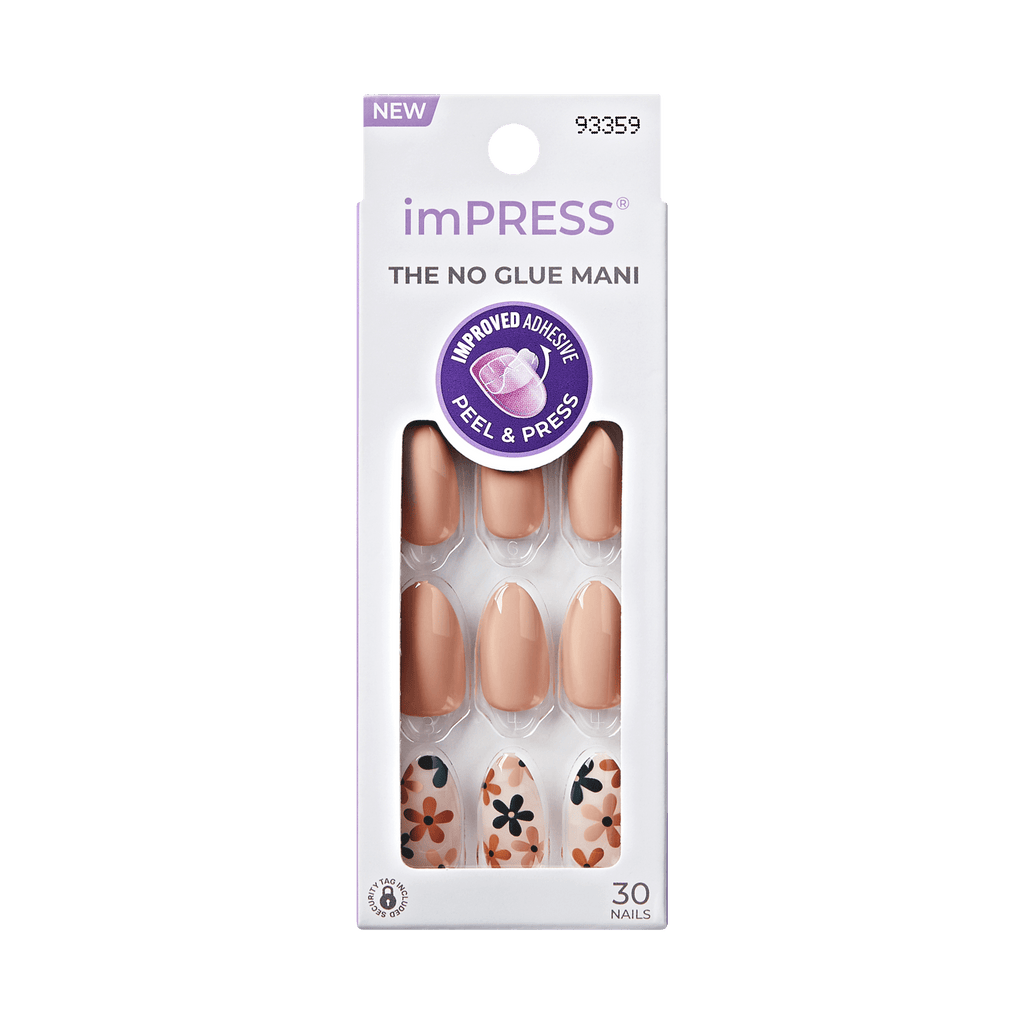 Impress Design No Glue Fake Press On Nails - As It Was | Design, Multicolor, Medium, Almond, Manicure