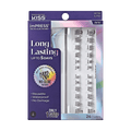 Impress Falsies Long Lasting Pre-Glued False Eyelashes Starter Kit - Demi Natural | 24 Lash Clusters, With Applicator, Up To 5 Day Wear, 5mm-14mm