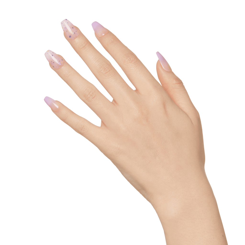 Impress Design No Glue Fake Press On Nails- All I Want | Design, Multicolor, Medium, Coffin, Manicure