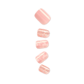Impress Design No Glue Fake Press On Nails - Wide Fit - Just a Dream | Design, Pink, Short, Wider Squoval, Manicure