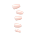 Impress Color No Glue Fake Press On Nails - Serendipity | Solid, Pink, Medium, Coffin, Manicure