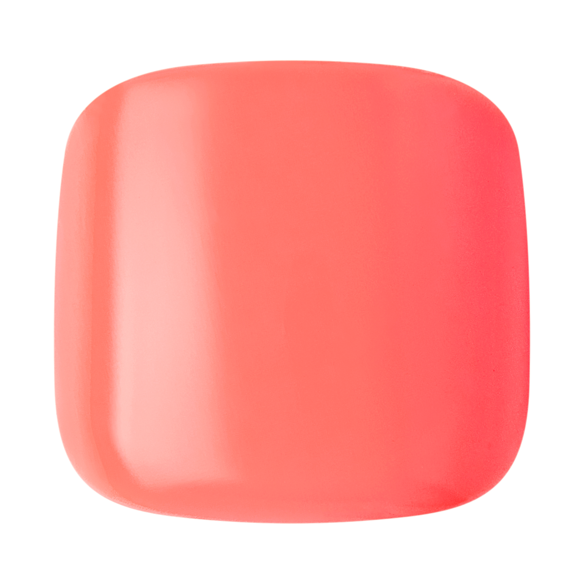 Impress Design No Glue Fake Press On Toenails- Sweet as Honey | Solid, Orange, Short, Squoval, Pedicure