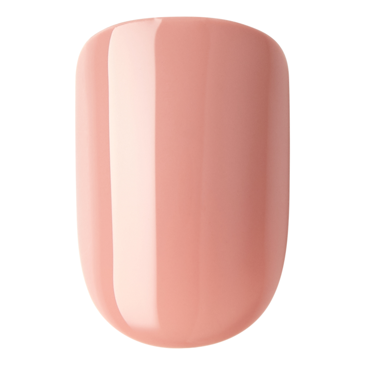 Impress Color No Glue Fake Press On Nails- Caramel | Solid, Pink, Short, Squoval, Manicure