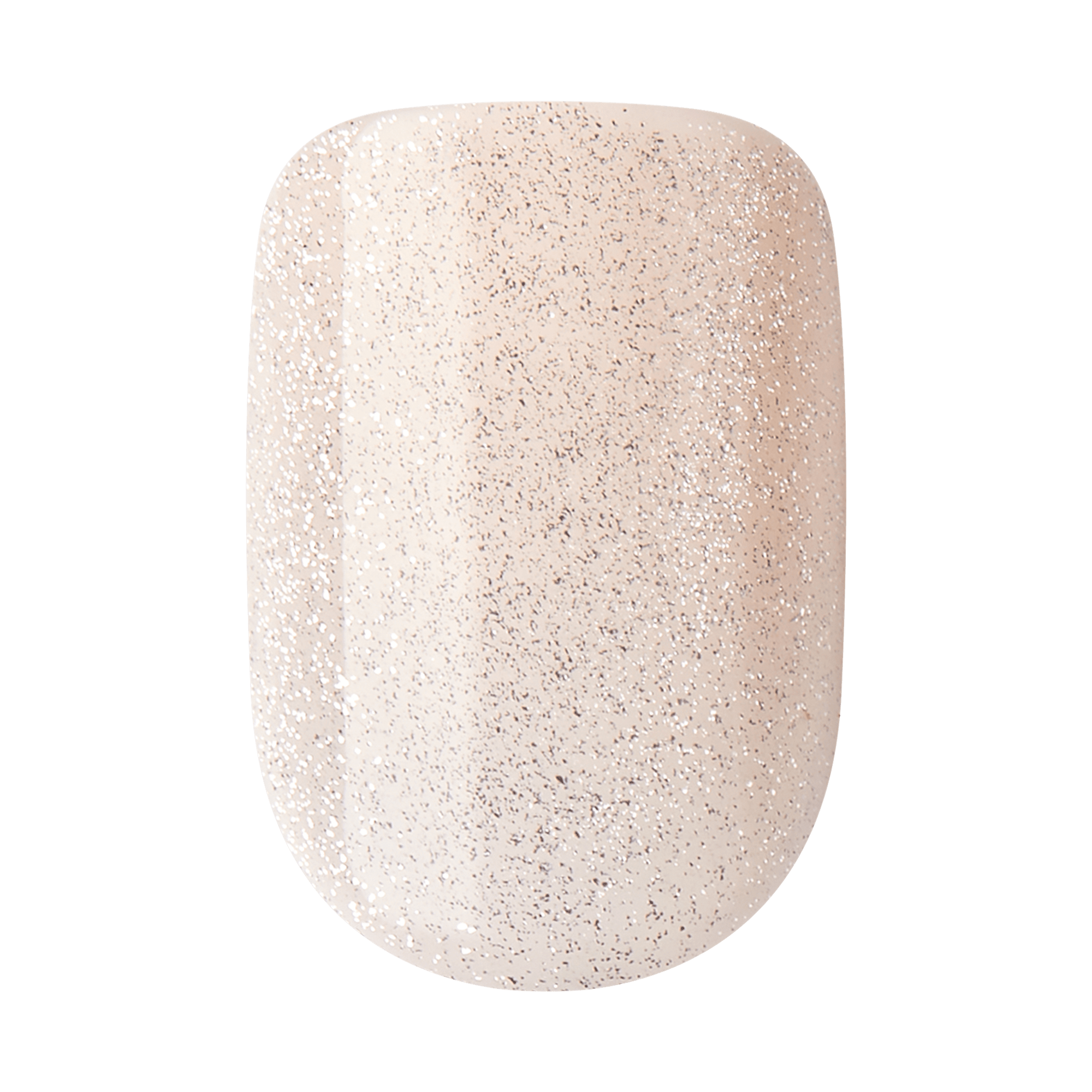 colorFX by Impress No Glue Fake Press On Nails - Rebel | Solid, White, Short, Squoval, Manicure