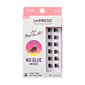 Impress Falsies Pre-Glued False Eyelashes Minipack - Lavish | 12 Lash Clusters, 12mm-14mm