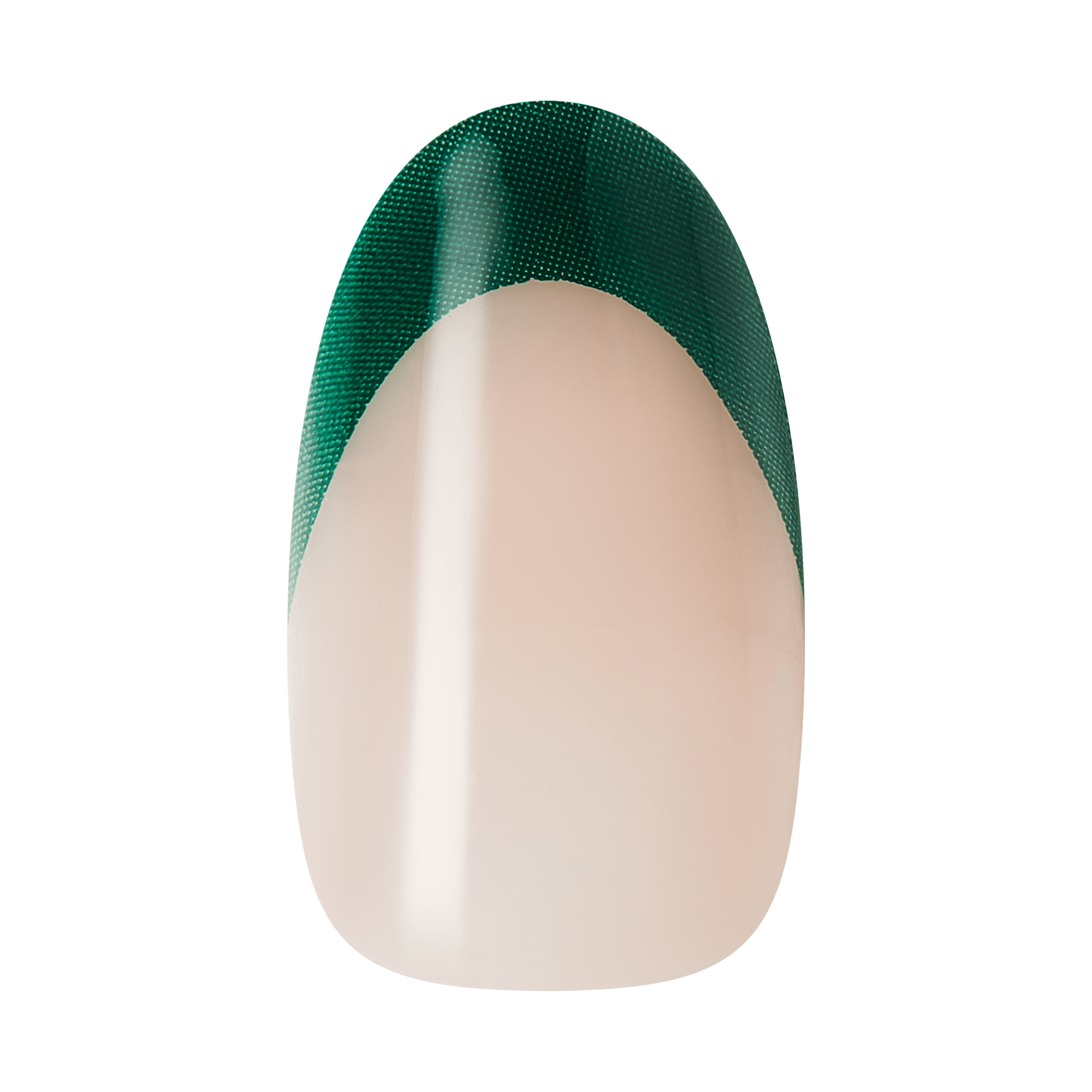 WICKED X Impress | Always Been Green | French Design, Green, Medium, Oval, Manicure