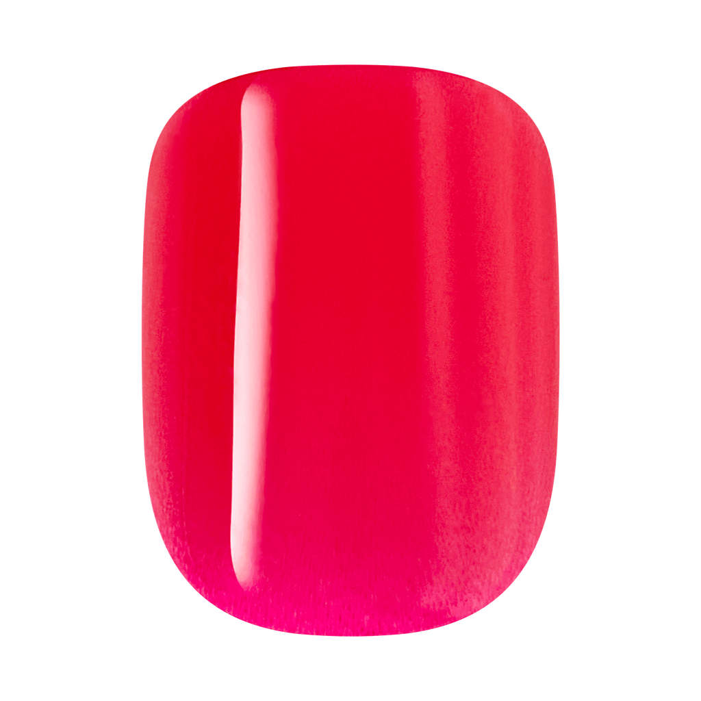Impress Color No Glue Fake Press On Nails - Melting | Solid, Pink, Short, Squoval, Manicure