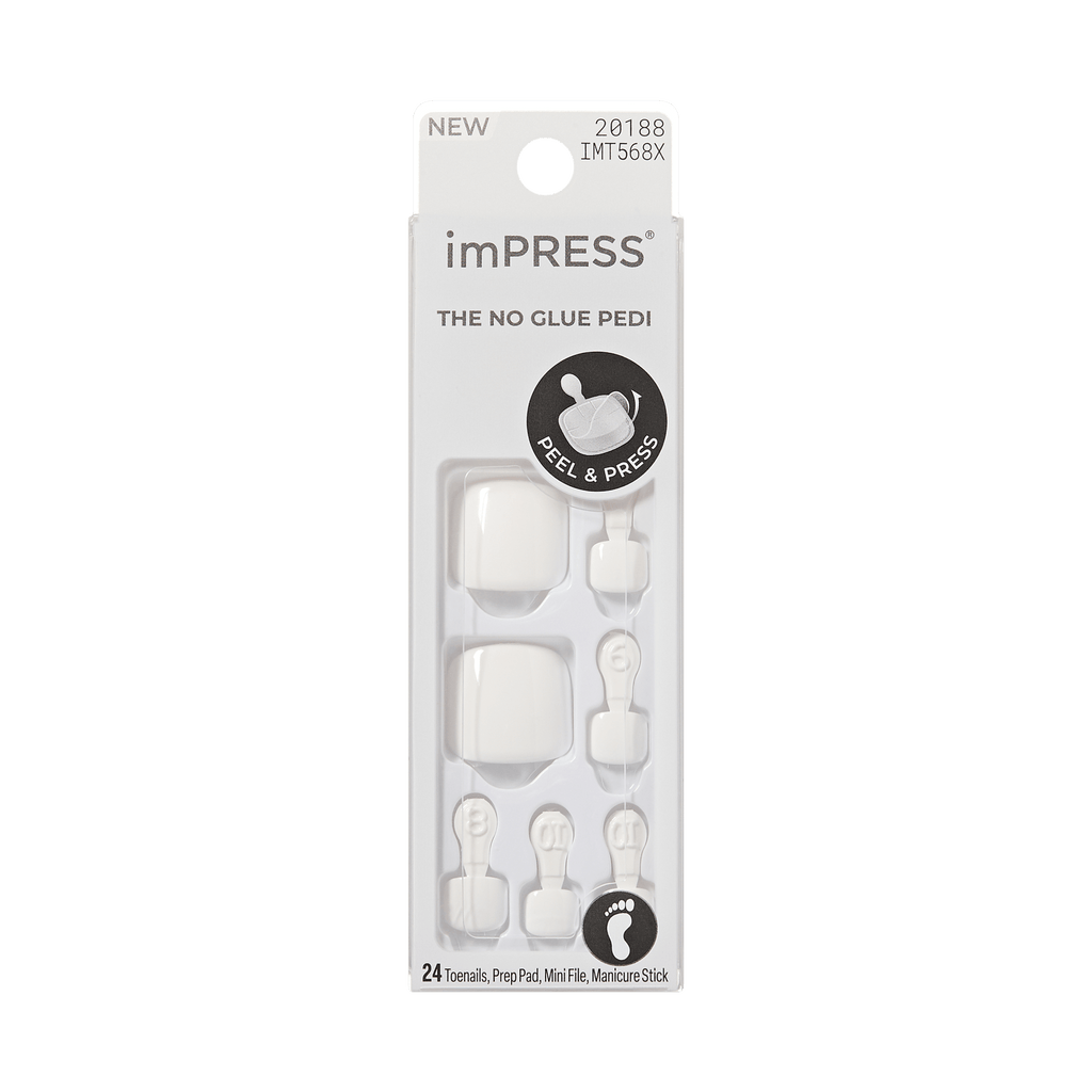 Impress Color Press On Mani & Pedi Bundle - Frosting + Feel The Beat Set