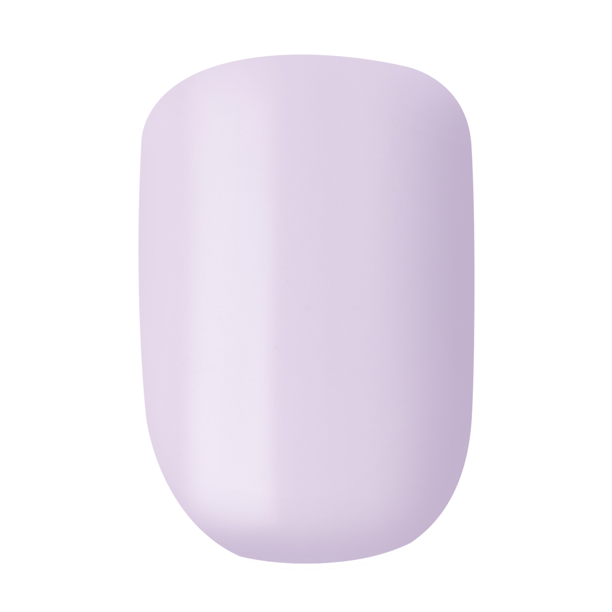 Impress Color No Glue Fake Press On Nails - Picture Purplect | Solid, Purple, Short, Squoval, Manicure