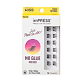 Impress Falsies Pre-Glued False Eyelashes Minipack - Classy | 12 Lash Clusters, 10mm-12mm