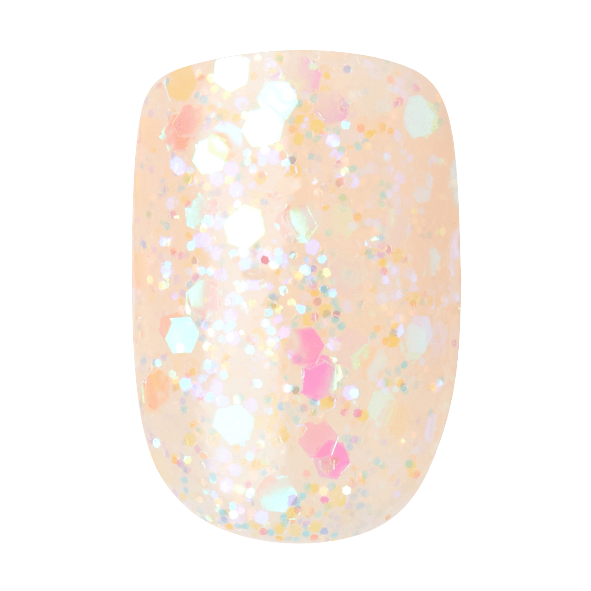 Impress No Glue Fake Press On Nails - Dorothy | Design, Pink, Short, Squoval, Manicure