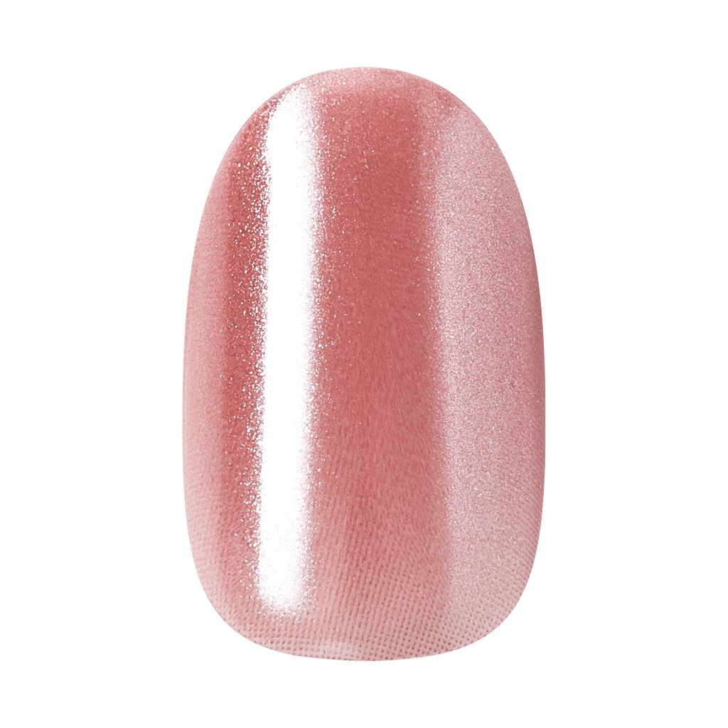 colorFX by Impress No Glue Fake Press On Nails - Boundless | Design, Pink, Short, Oval, Manicure