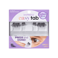 Impress Falsies easy tab Pre-Glued False Eyelashes - Demi Wispy | 1 Pair of Half Lash & 2 Lash Clusters, 8mm-13mm