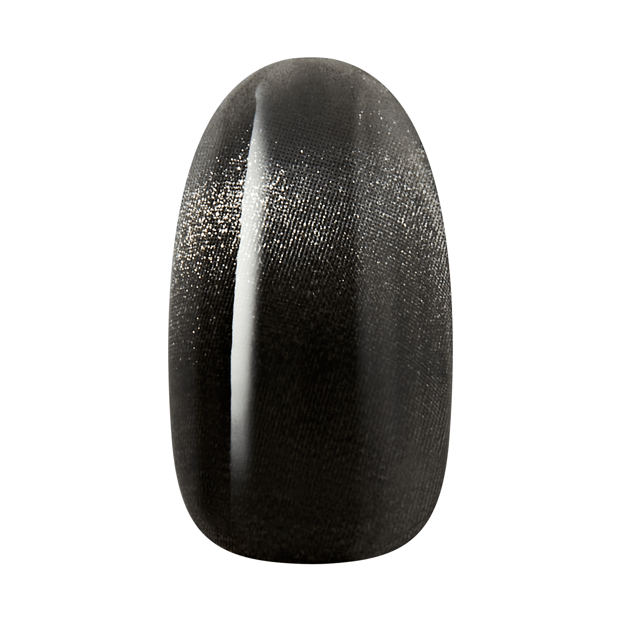 colorFX by Impress No Glue Fake Press On Nails - Best Wishes | Solid, Black, Medium, Oval, Manicure