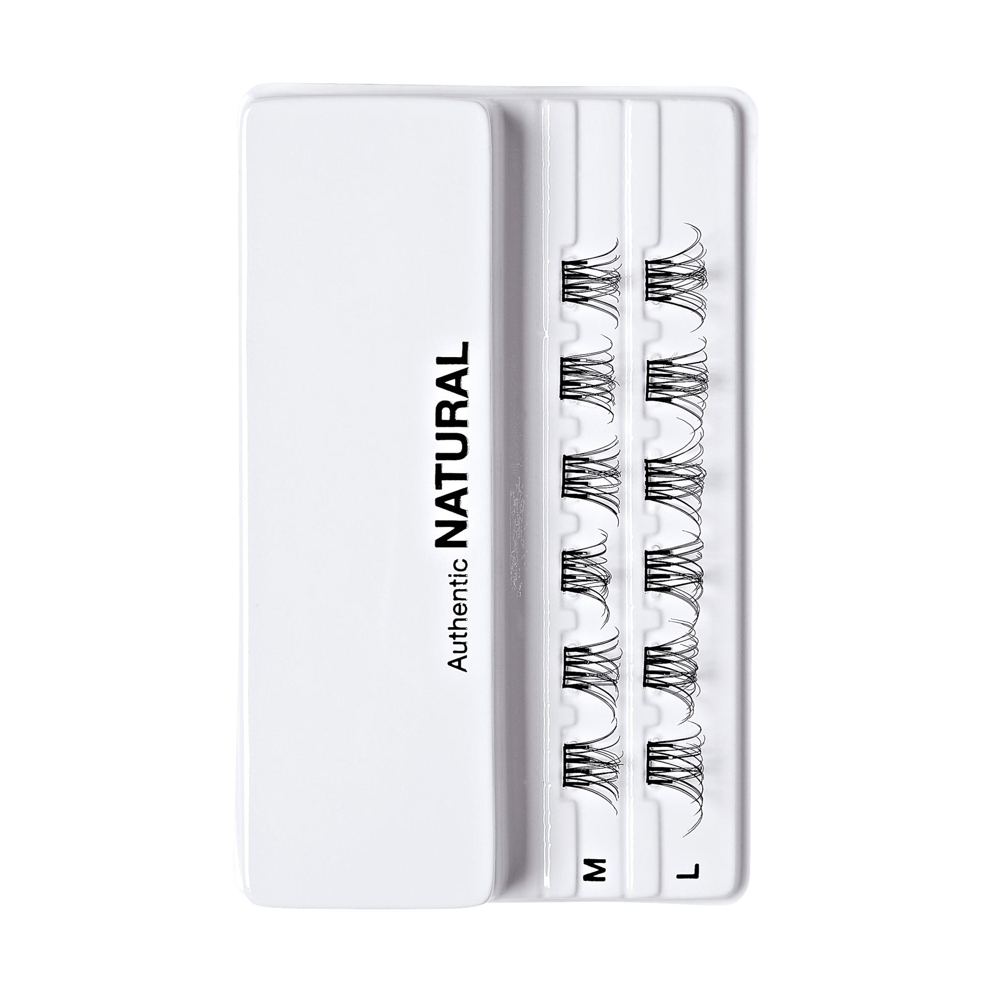 Impress Falsies Pre-Glued False Eyelashes Minipack - Authentic | 12 Lash Clusters, 12mm-14mm