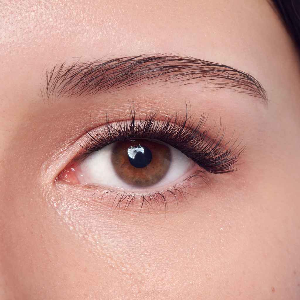 Impress Falsies Long Lasting Pre-Glued False Eyelashes - Demi Edgy | 48 Lash Clusters, Up To 5 Day Wear, 8mm-16mm