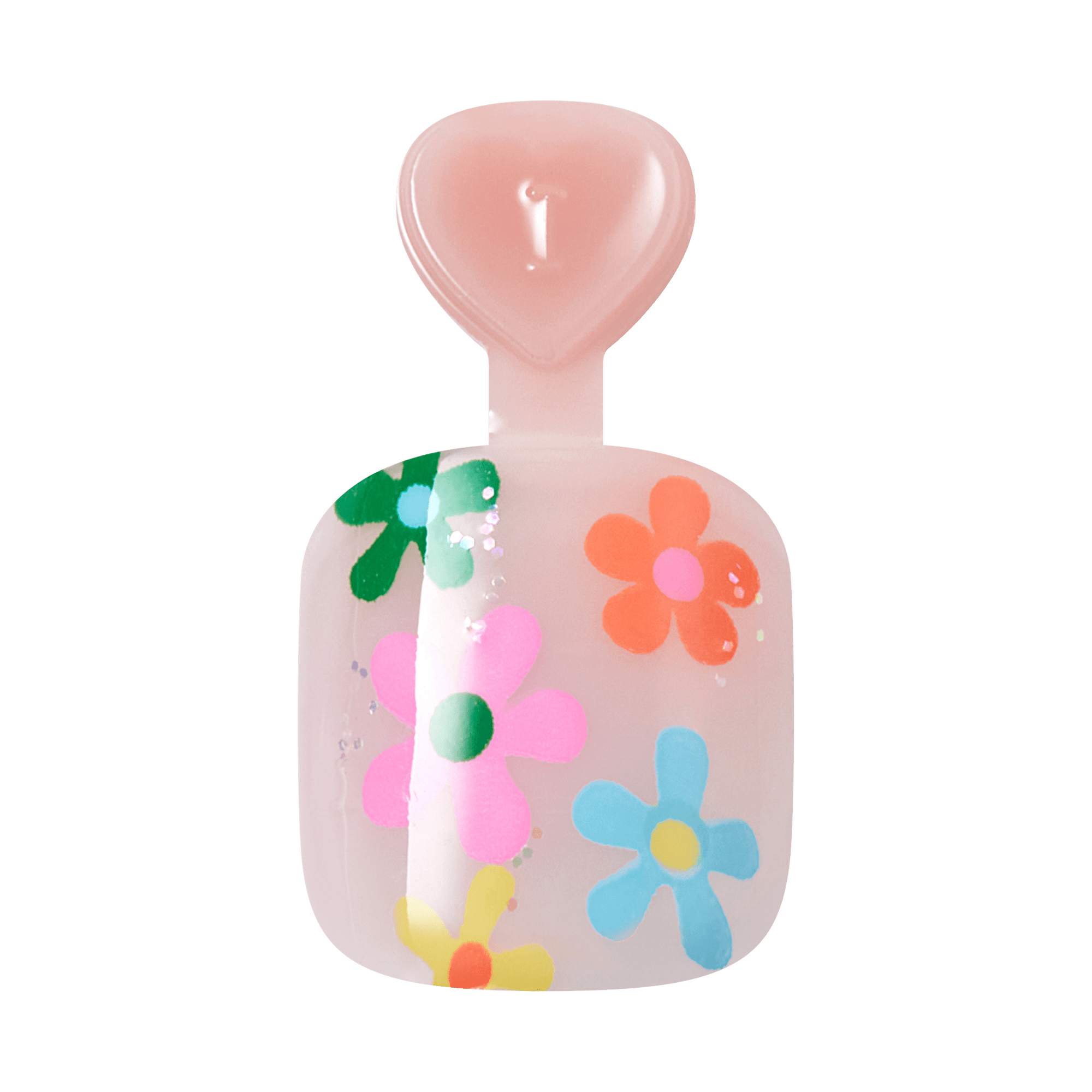 Impress Kids No Glue Fake Press On Nails - Hoppy Fun | Design, Multicolor, Kids, Squoval, Manicure