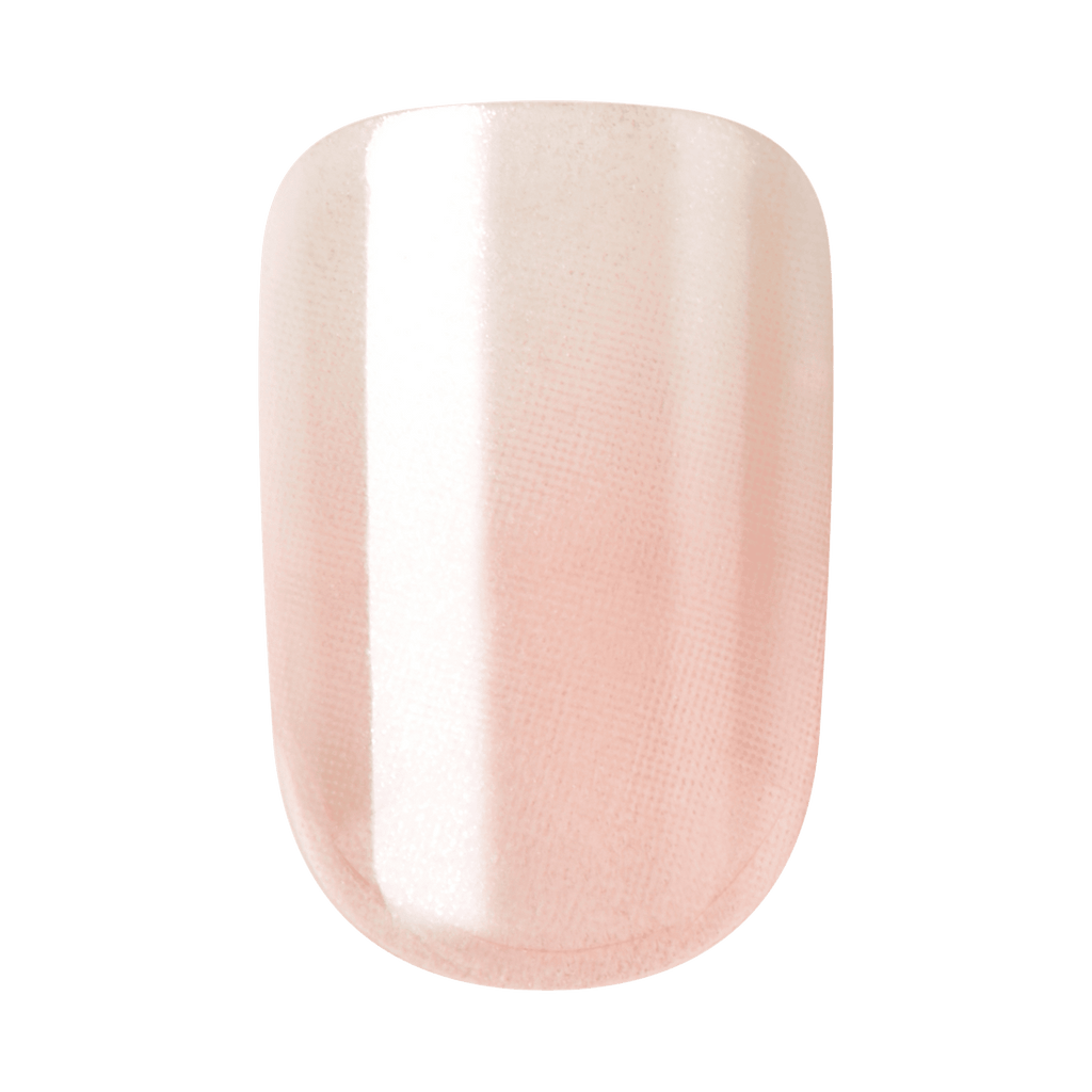 colorFX by Impress No Glue Fake Press On Nails - Connection | Solid, White, Short, Squoval, Manicure