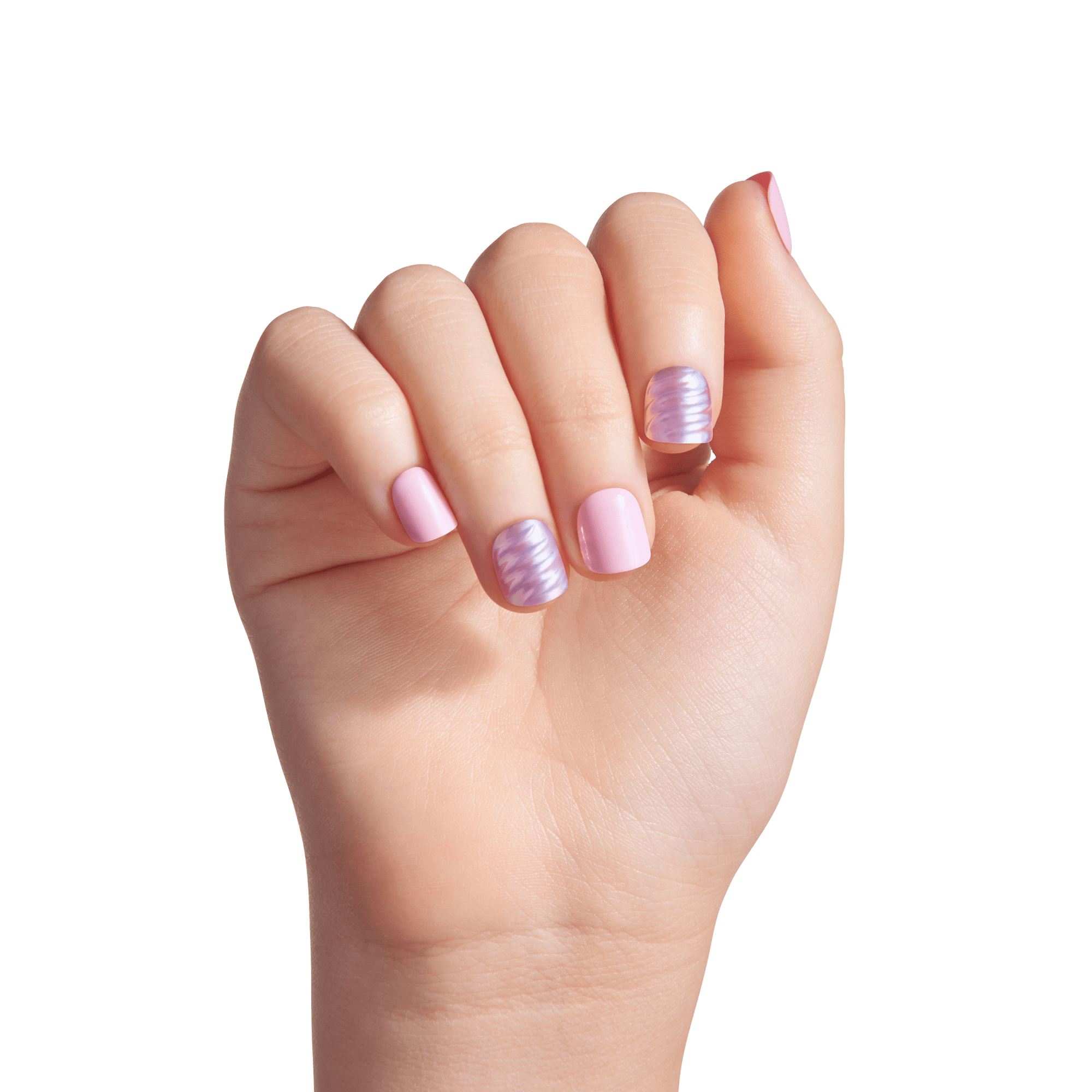 Impress Mini Nail Artist Kit No Glue Fake Press On Nails - Unicorn Dream | Design, Multicolor, Kids, Squoval, Manicure