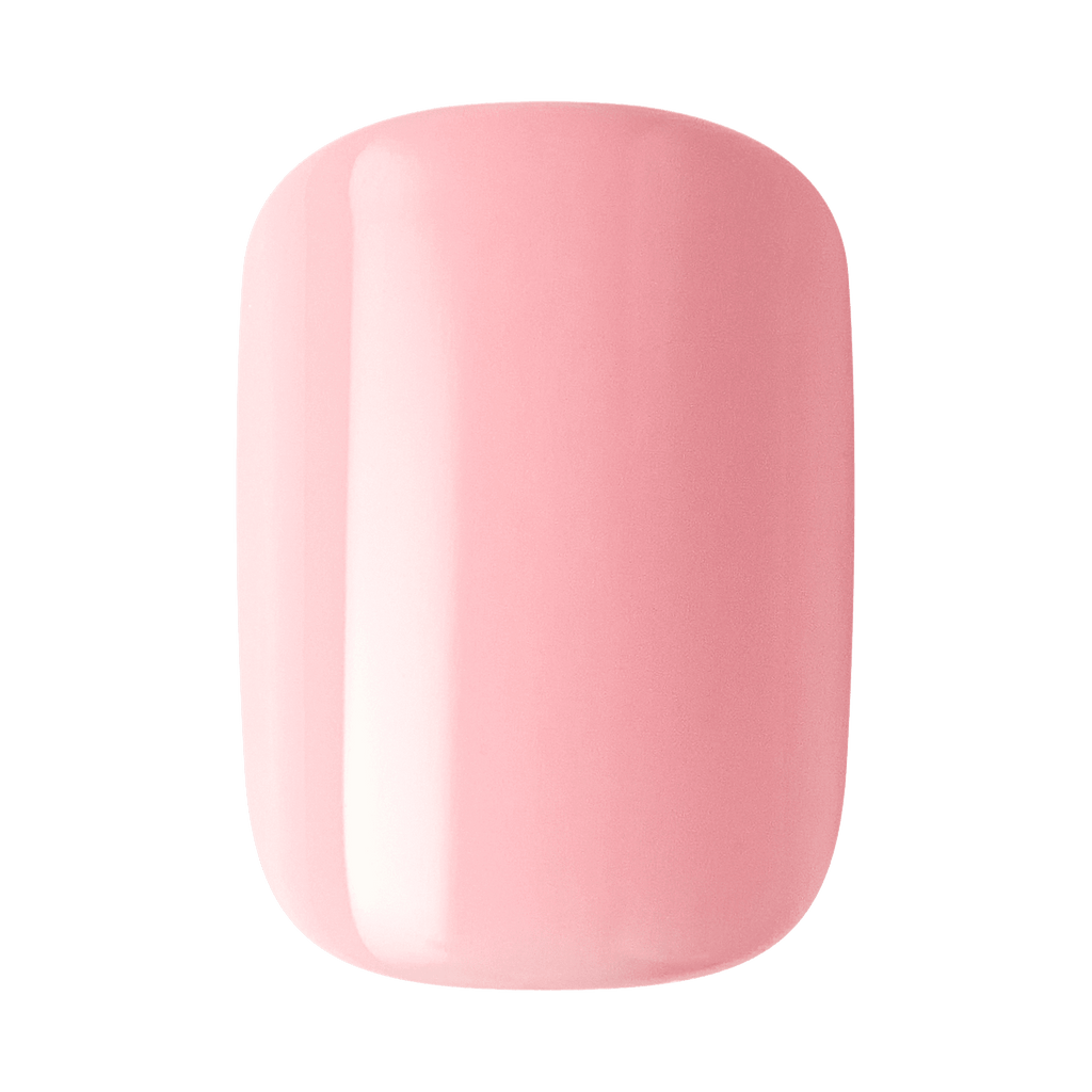 Impress Design No Glue Fake Press On Nails - One Chance | Design, Pink, Short, Squoval, Manicure
