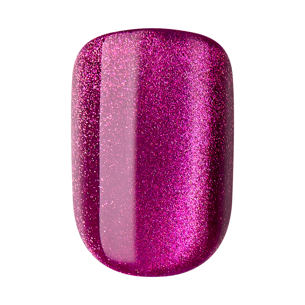 colorFX by Impress No Glue Fake Press On Nails - Levels | Solid, Pink, Short, Squoval, Manicure