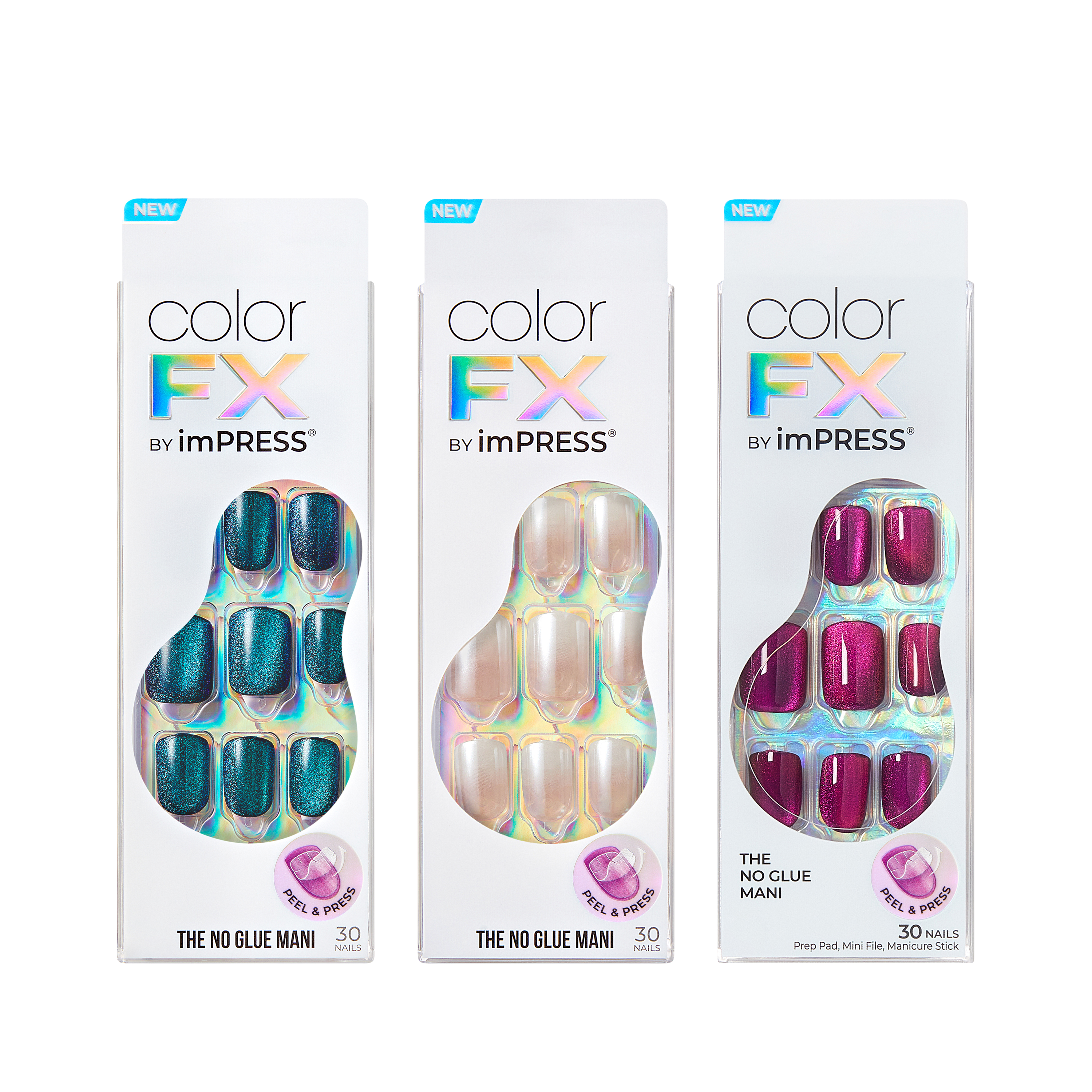 colorFX by Impress Press On Nails Bundle - Best Sellers