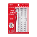 Impress Falsies Long Lasting Pre-Glued Holiday False Eyelashes - Demi Edgy | 24 Lash Clusters, Up To 5 Day Wear, 5mm-14mm