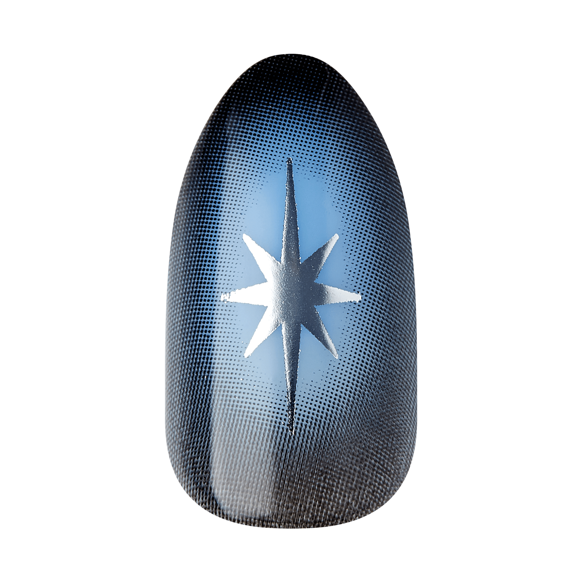 Impress Design No Glue Fake Press On Nails - Lovesome | Design, Blue, Medium, Almond, Manicure