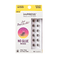 Impress Falsies Pre-Glued False Eyelashes Minipack - Authentic | 12 Lash Clusters, 12mm-14mm
