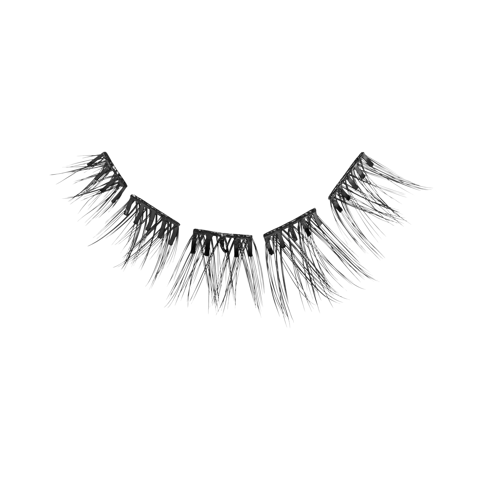 Impress Falsies Pre-Glued False Eyelashes Multipack - Classic Volume | 50 Lash Clusters, 8mm-14mm
