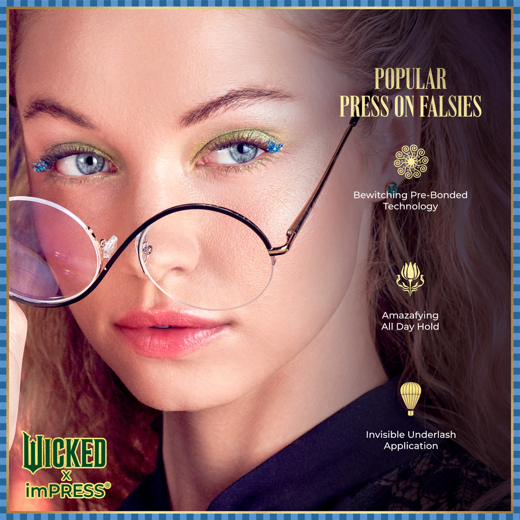 WICKED X Impress | Ozspresso | 12 Lash Clusters, 8mm-10mm