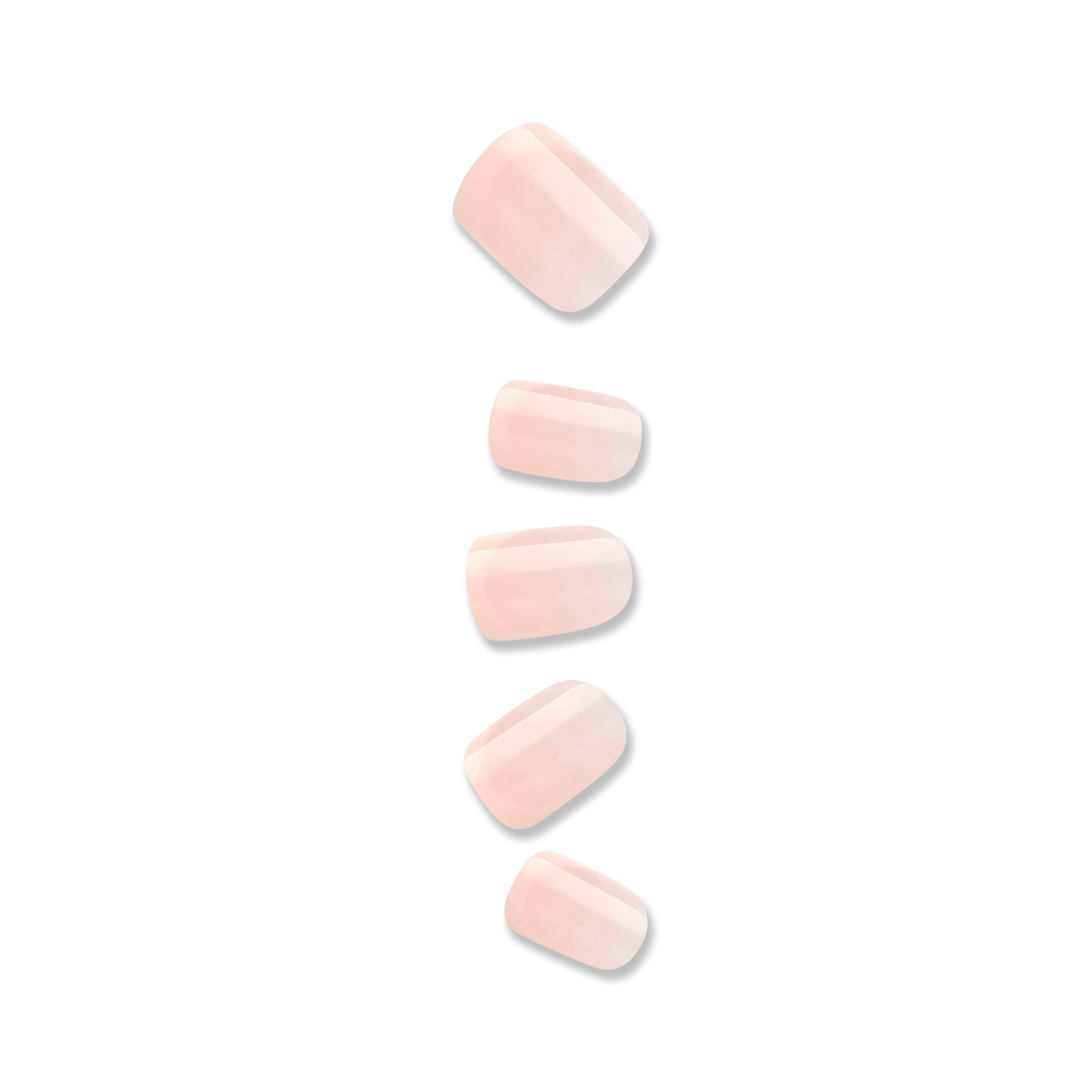Impress French No Glue Fake Press On Nails - Heroic | French Tips, White & Neutral, Short, Squoval, Manicure