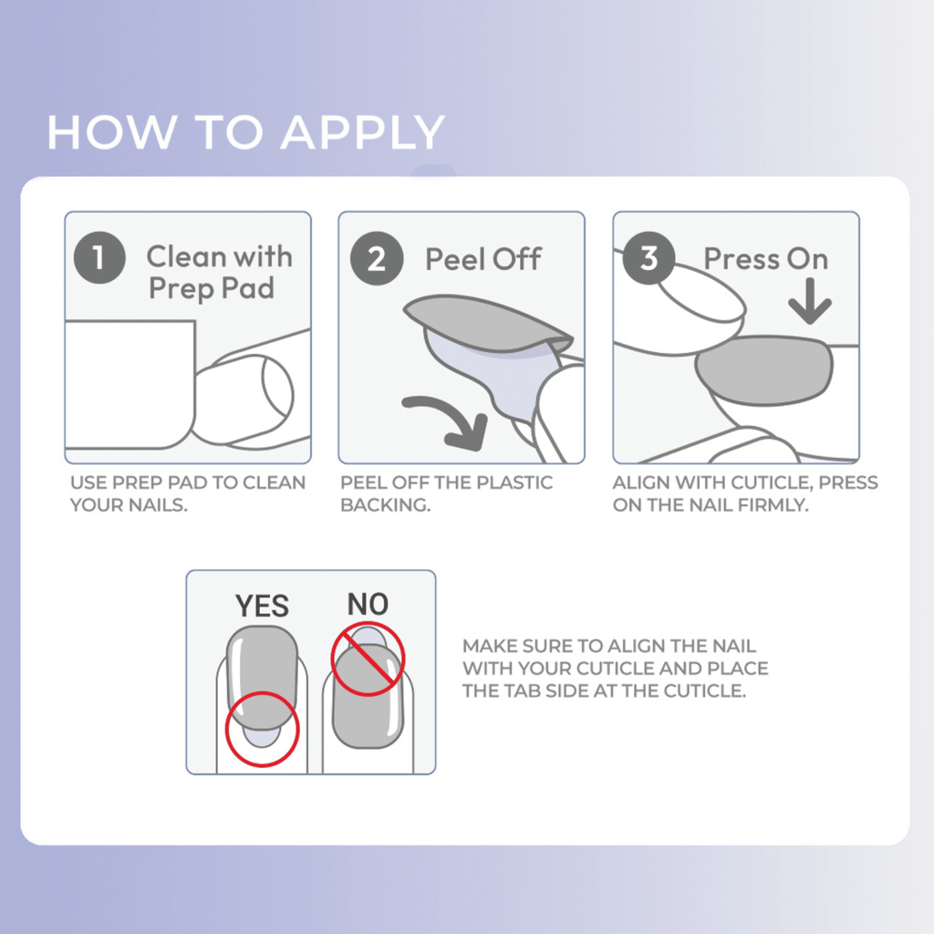 Impress Color No Glue Fake Press On Nails - Friendzone | Design, Purple, Short, Oval, Manicure