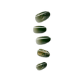 Impress X WICKED: FOR GOOD | Defy Expectations | Design, Green, Medium, Oval, Manicure