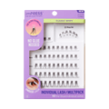 Impress Falsies Pre-Glued Individual False Eyelashes Multipack- Classic Wispy | 60 Lash Clusters, 8mm-16mm