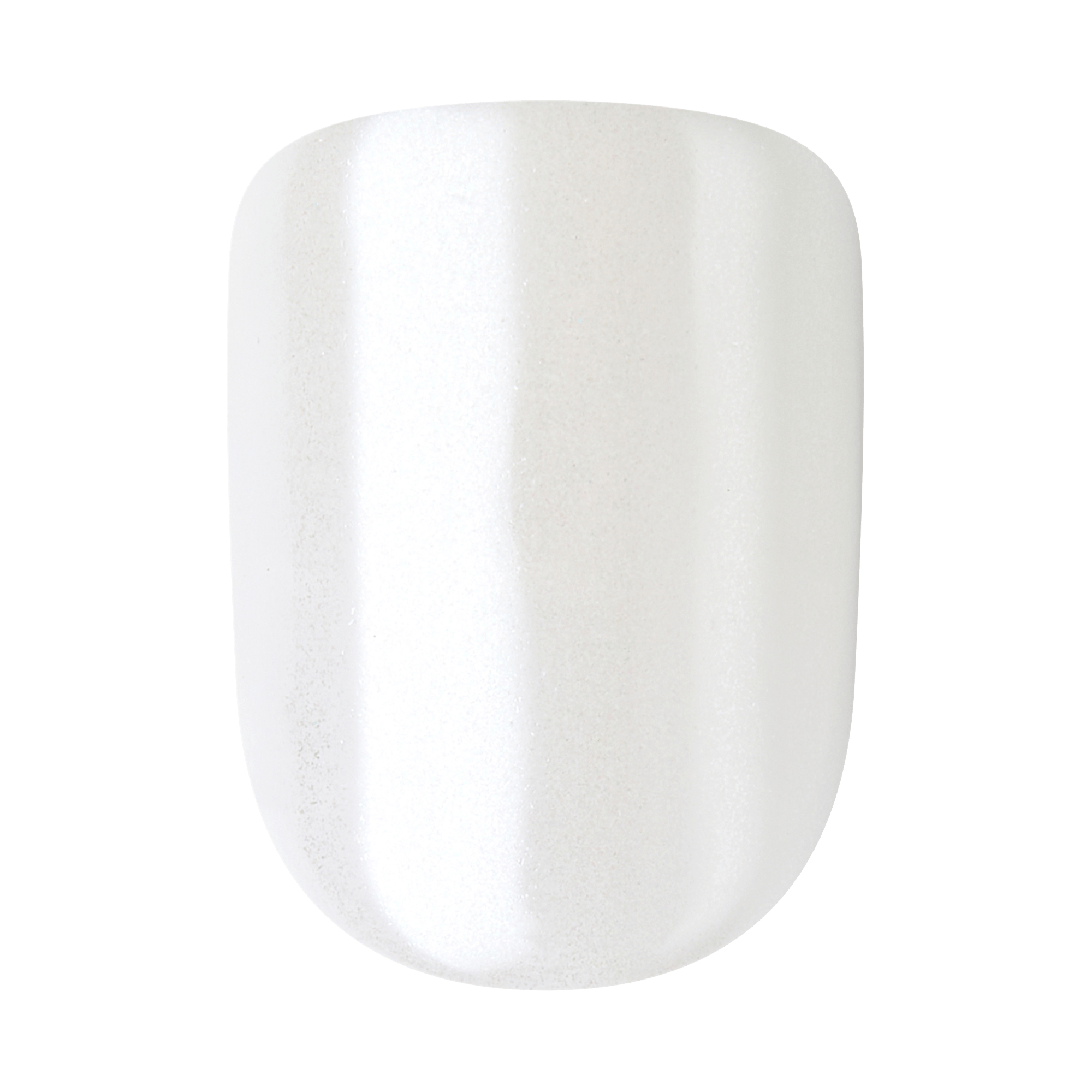 colorFX by Impress No Glue Fake Press On Nails - Universal | Solid, White, Short, Squoval, Manicure