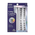 Impress Falsies Long Lasting Pre-Glued False Eyelashes Starter Kit - Demi Bold | 24 Lash Clusters, With Applicator, Up To 5 Day Wear, 5mm-14mm