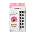 Impress Falsies Pre-Glued False Eyelashes Minipack - Refined | 12 Lash Clusters, 10mm-12mm
