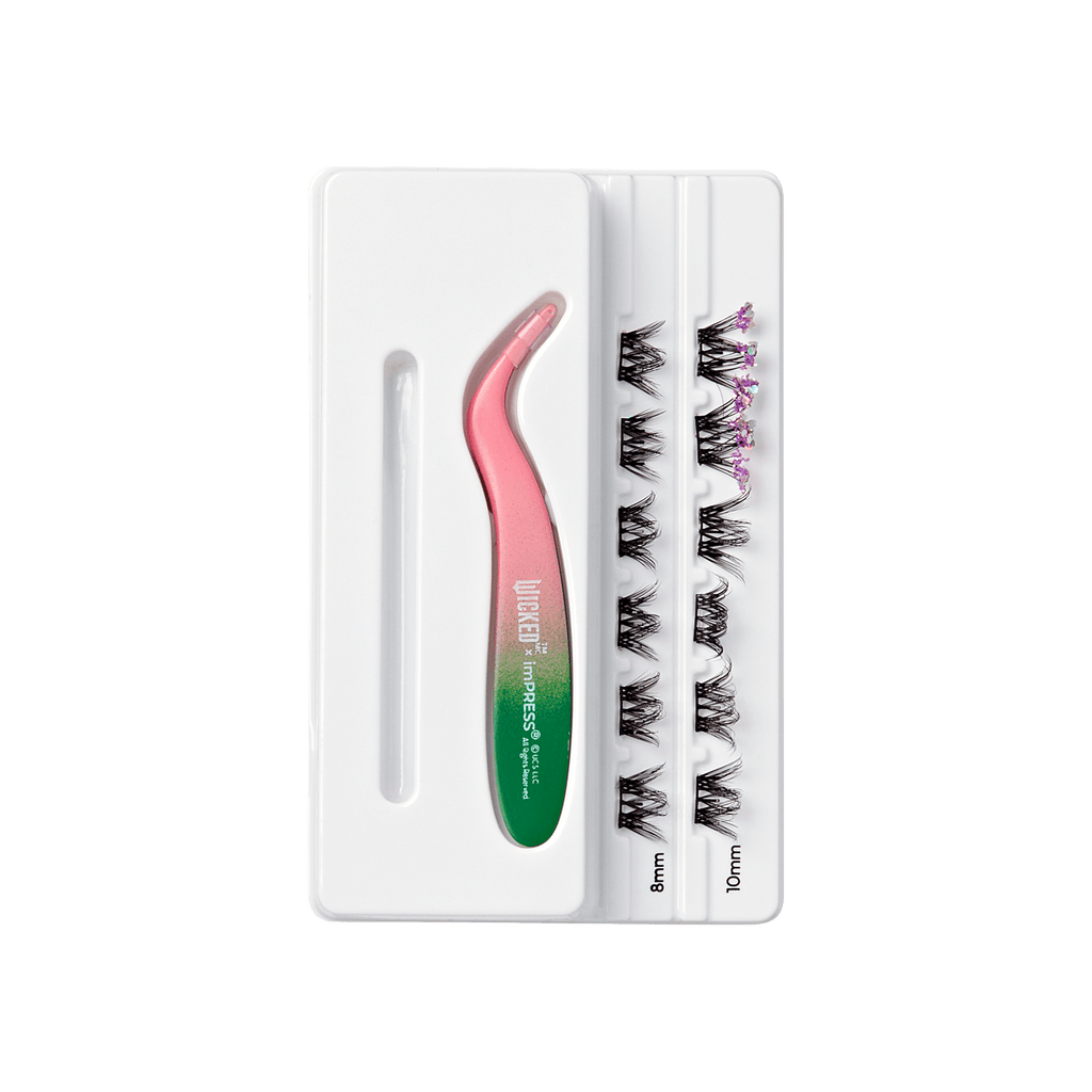 Impress X WICKED: FOR GOOD | Forever My Friend | 12 Lash Clusters, 8mm-10mm