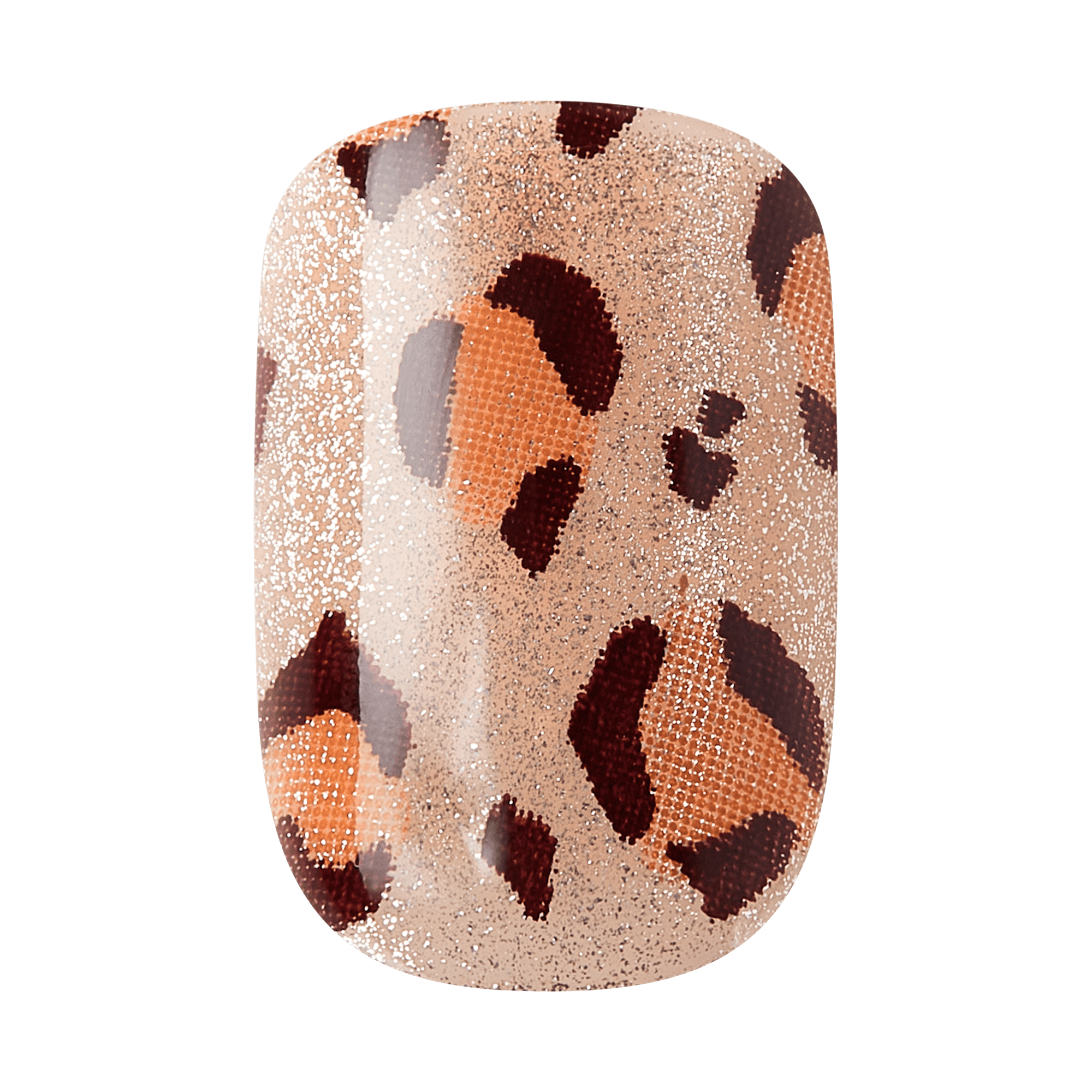 Impress Design No Glue Fake Press On Nails - Romantique | Design, Black, Short, Squoval, Manicure