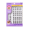 Impress Falsies Pre-Glued False Eyelashes Multipack - Soft Natural | 50 Lash Clusters, 8mm-14mm