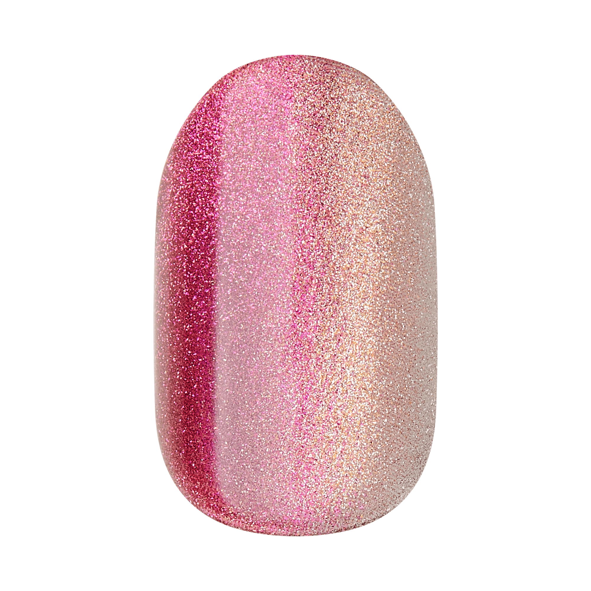 colorFX by Impress No Glue Fake Press On Nails - Walk Out | Solid, Pink, Short, Oval, Manicure