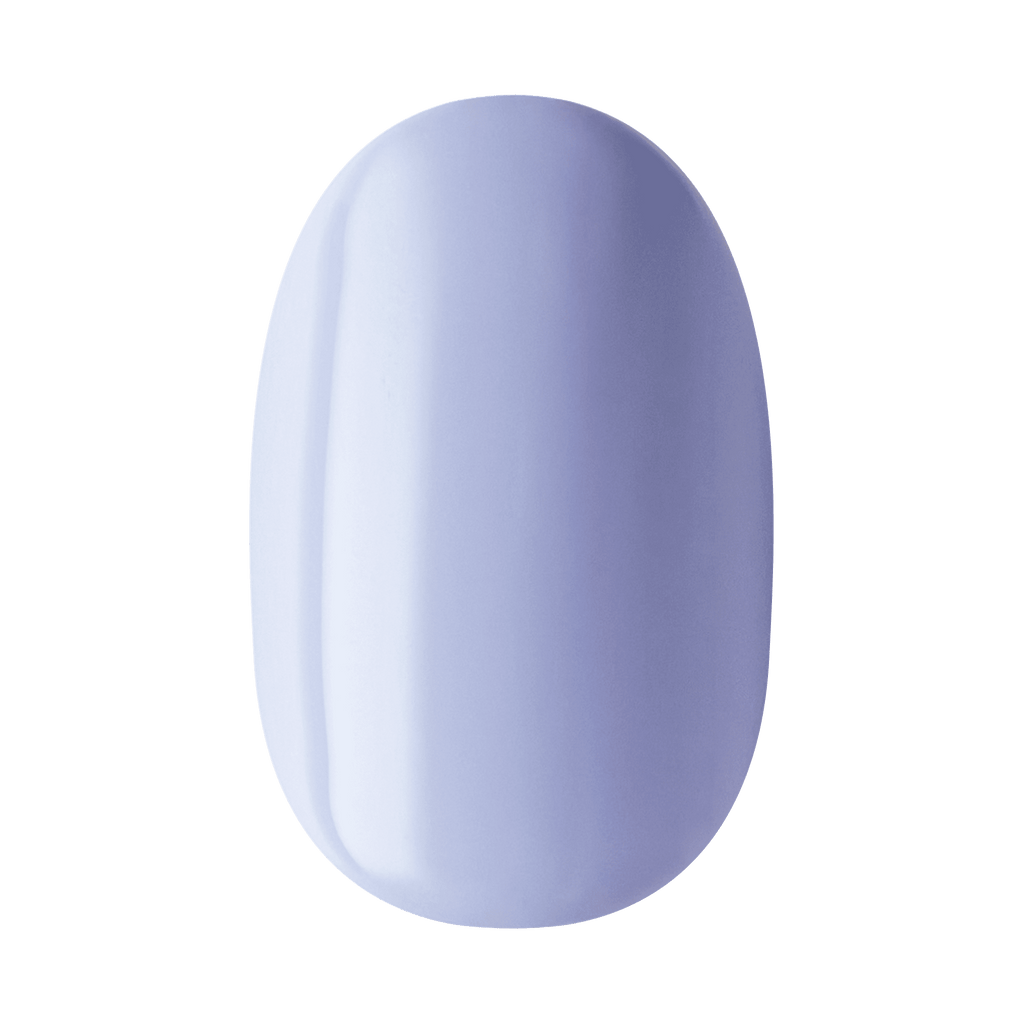 Impress Color No Glue Fake Press On Nails - The Answer | Solid, Purple, Short, Oval, Manicure