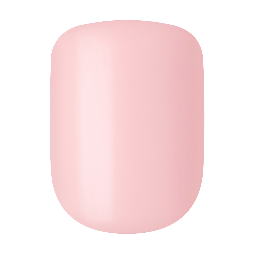 Impress Color No Glue Fake Press On Nails - Pick Me Pink | Solid, Pink, Short, Squoval, Manicure