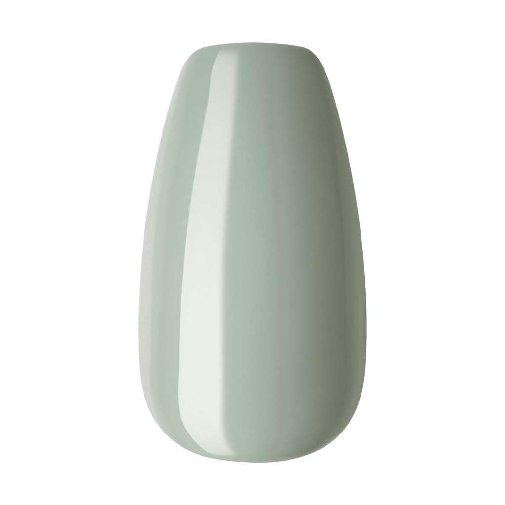 Impress Color No Glue Fake Press On Nails - Going Green Coffin | Solid, Green, Medium, Coffin, Manicure