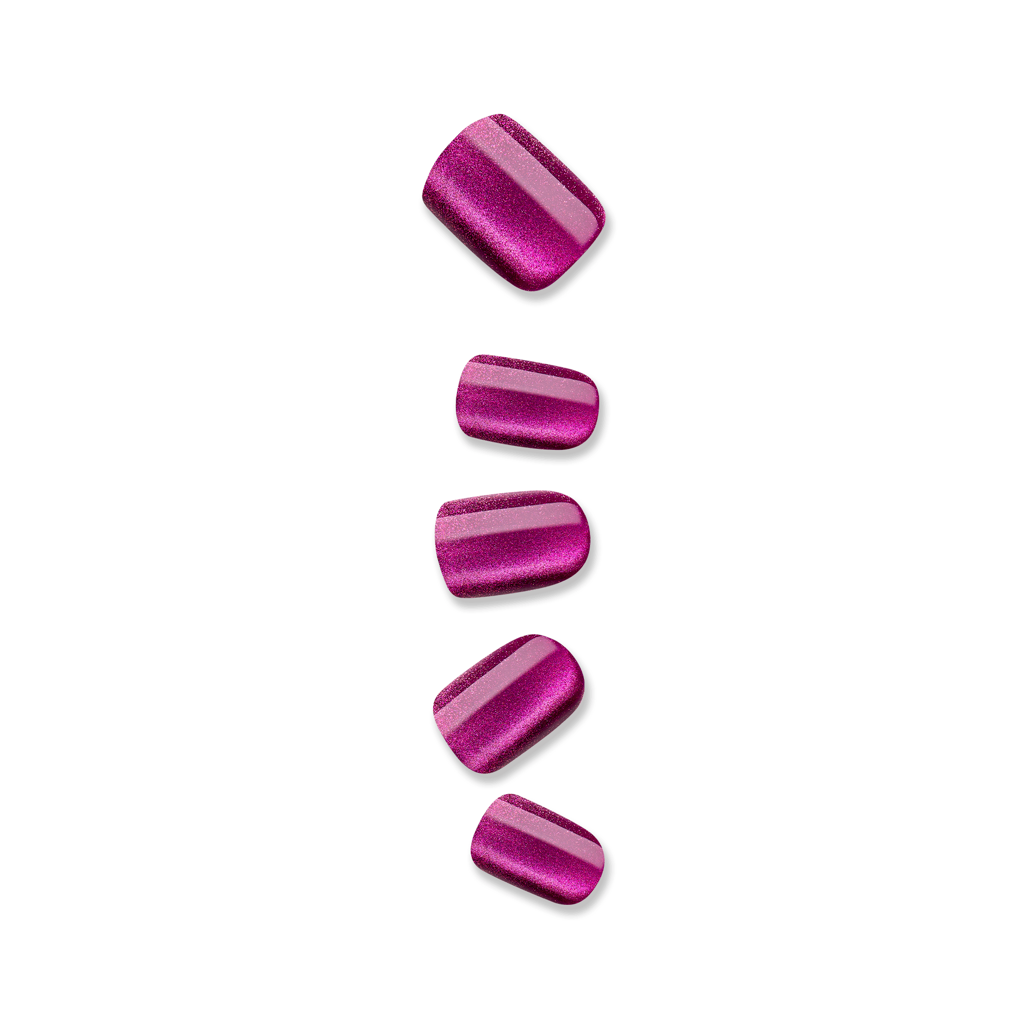colorFX by Impress No Glue Fake Press On Nails - Levels | Solid, Pink, Short, Squoval, Manicure