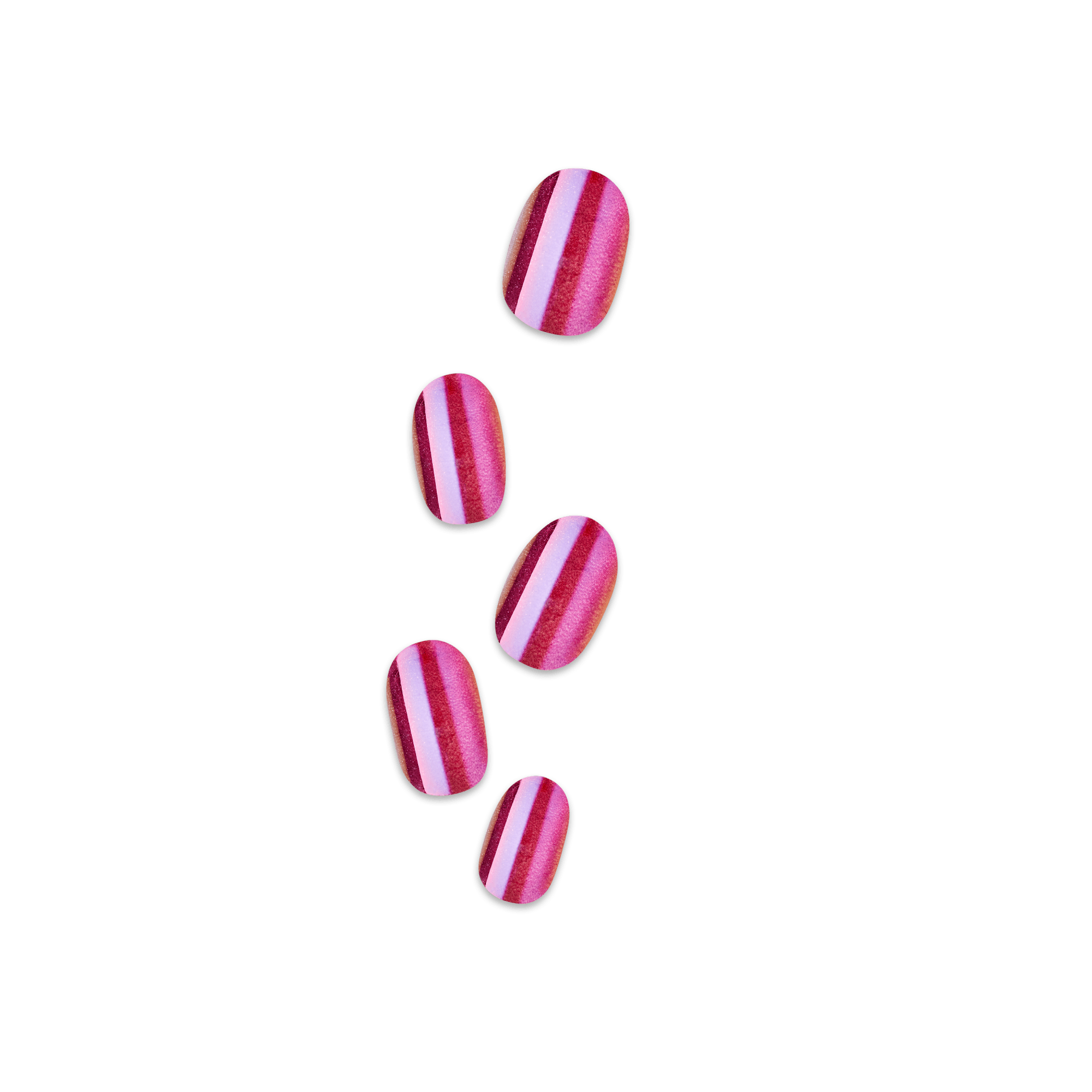 colorFX by Impress No Glue Fake Press On Nails - Around You | Solid, Pink, Short, Oval, Manicure