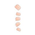 Impress French No Glue Fake Press On Nails - Model | French Tips, White & Neutral, Short, Squoval, Manicure