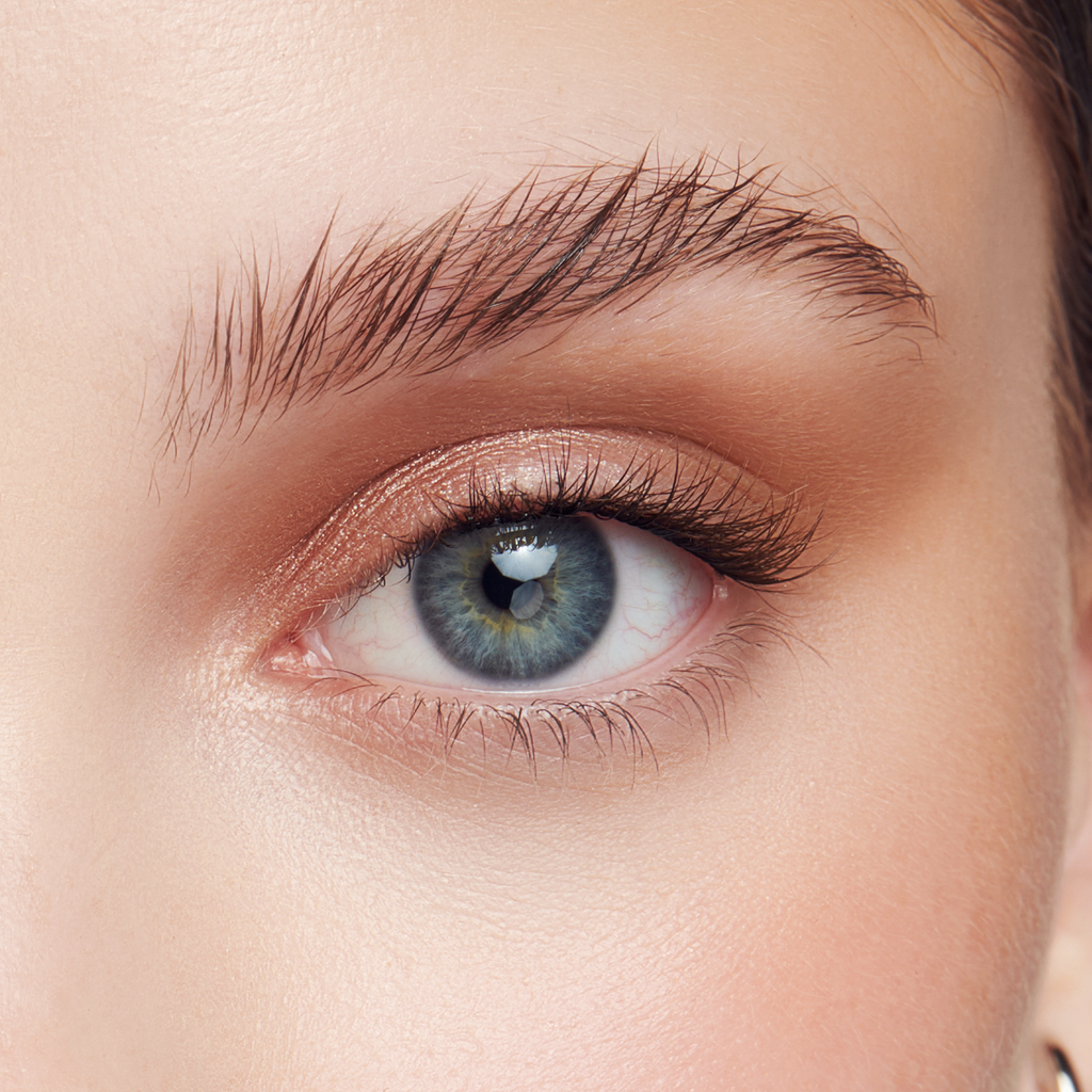 Impress Falsies easy tab Pre-Glued False Eyelashes - Airy Wispy | 1 Pair of Half Lash & 2 Lash Clusters, 3mm-10mm