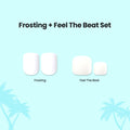 Impress Color Press On Mani & Pedi Bundle - Frosting + Feel The Beat Set